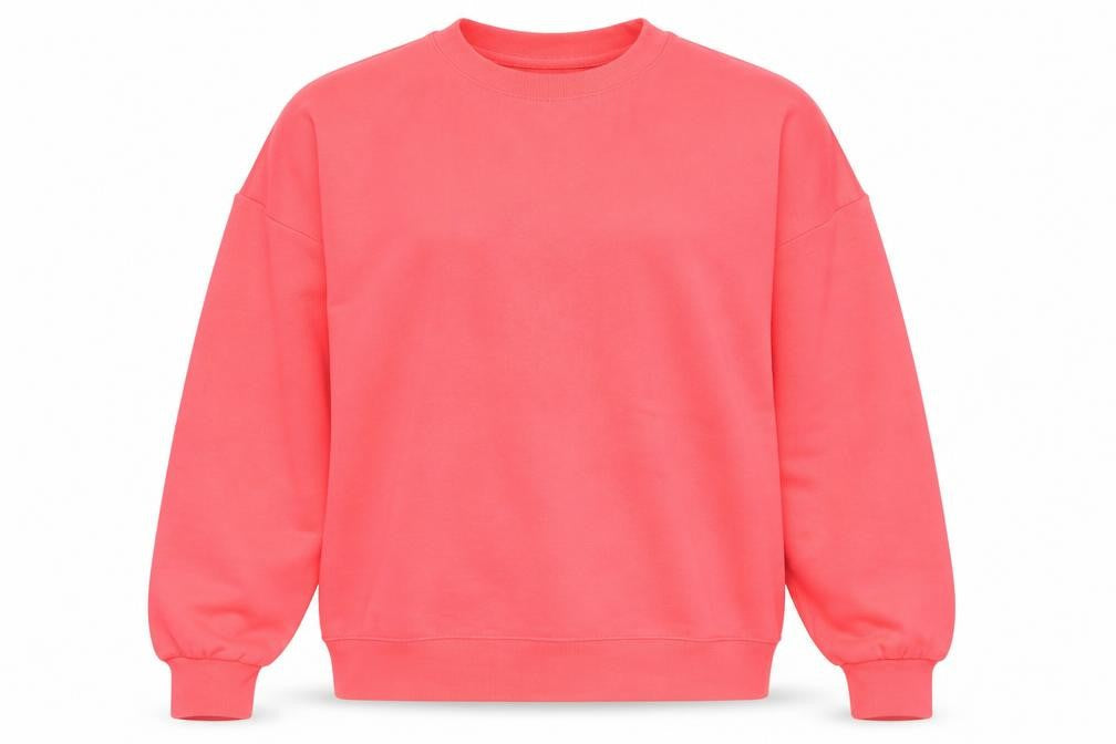 Dunnes Womens Pink Polyester Pullover Sweatshirt Size M Pullover