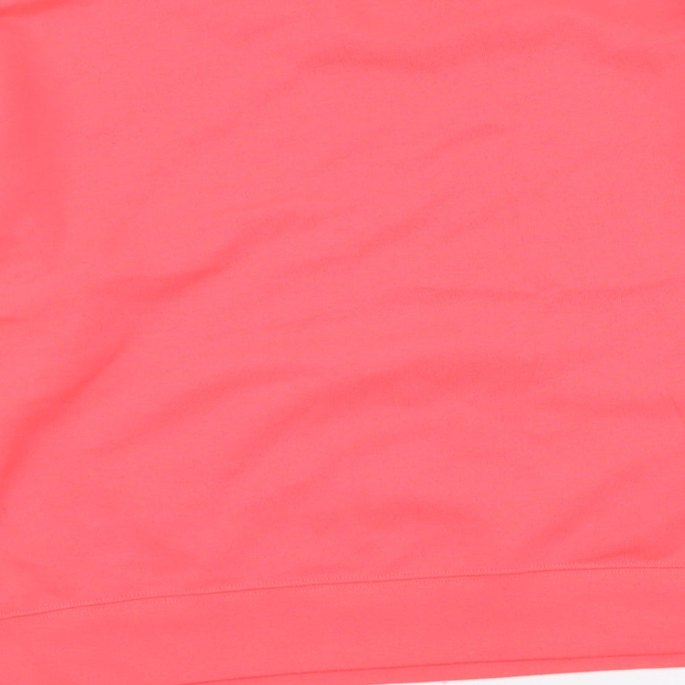 Dunnes Womens Pink Polyester Pullover Sweatshirt Size M Pullover