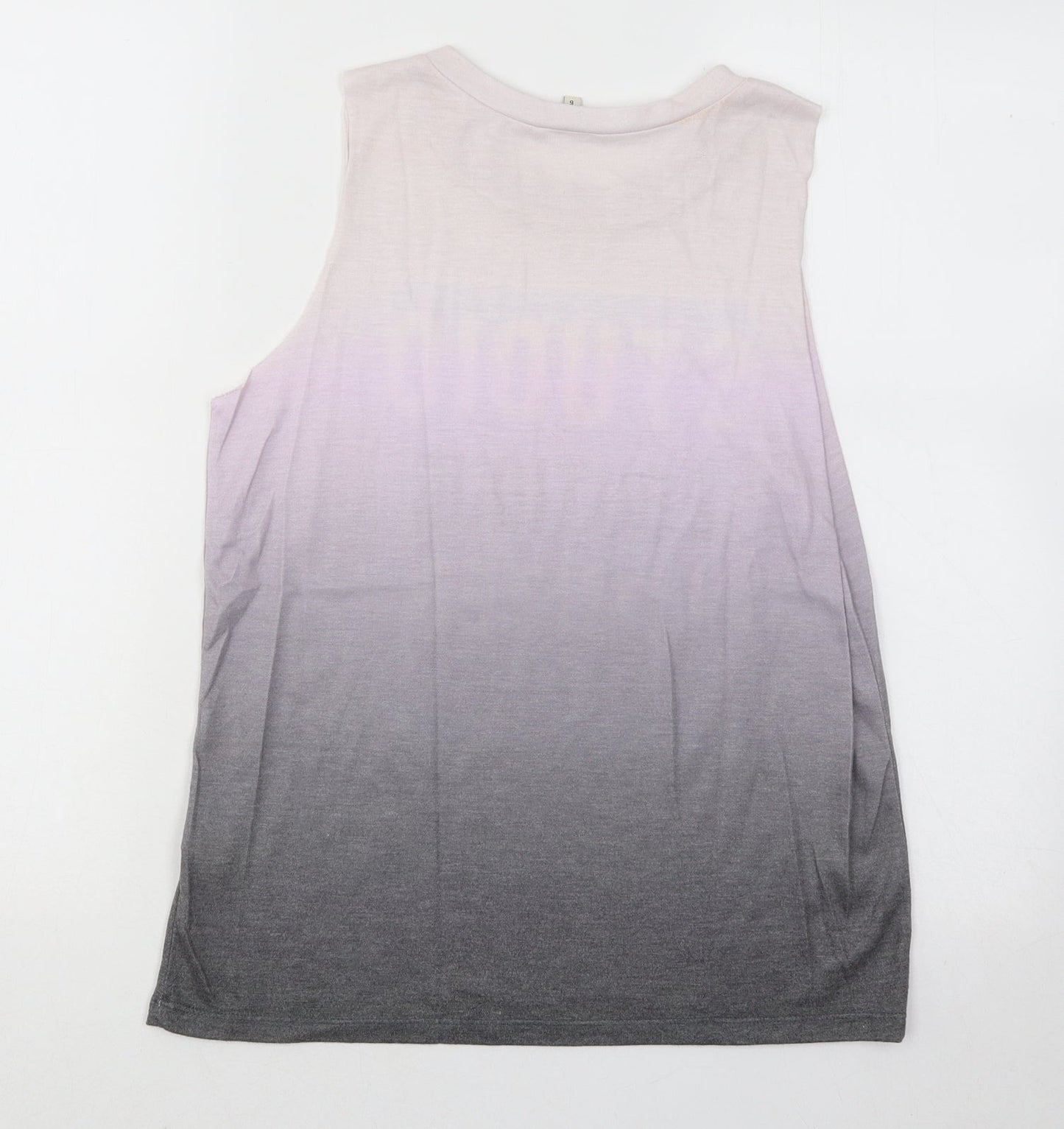 River Island Womens Multicoloured Polyester Basic Tank Size 6 Round Neck - Studio Boutique Limited