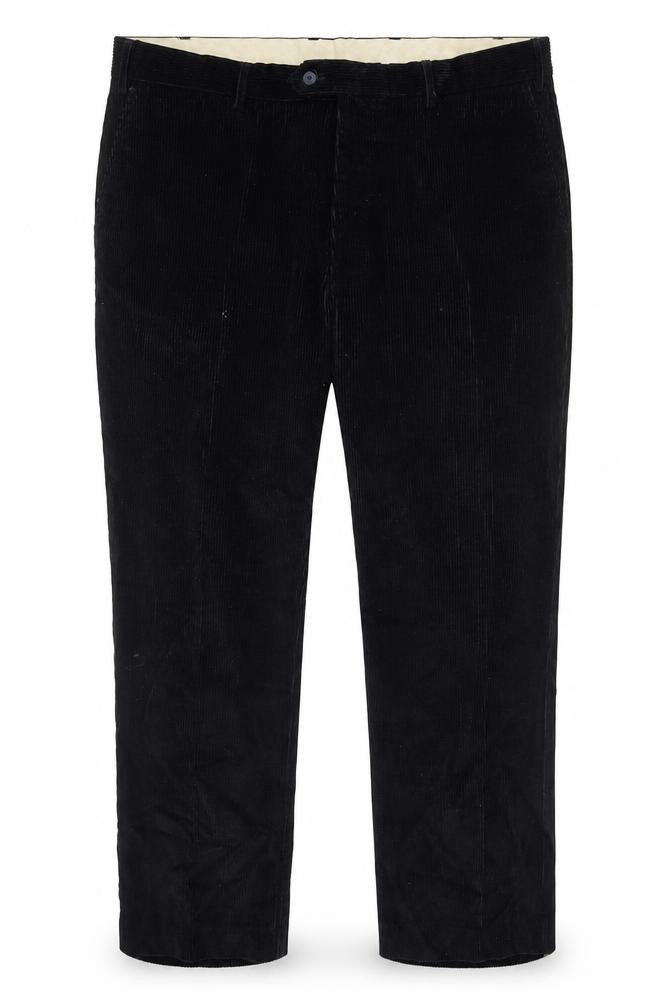 Preworn Mens Blue Polyester Trousers Size 41 in L26 in Regular Zip