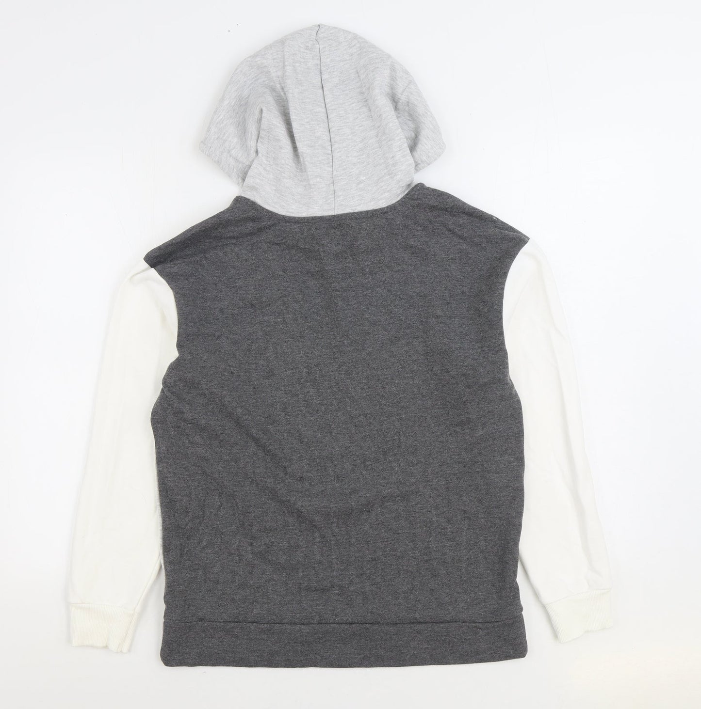 George Womens Multicoloured Colourblock Cotton Pullover Hoodie Size S Pullover