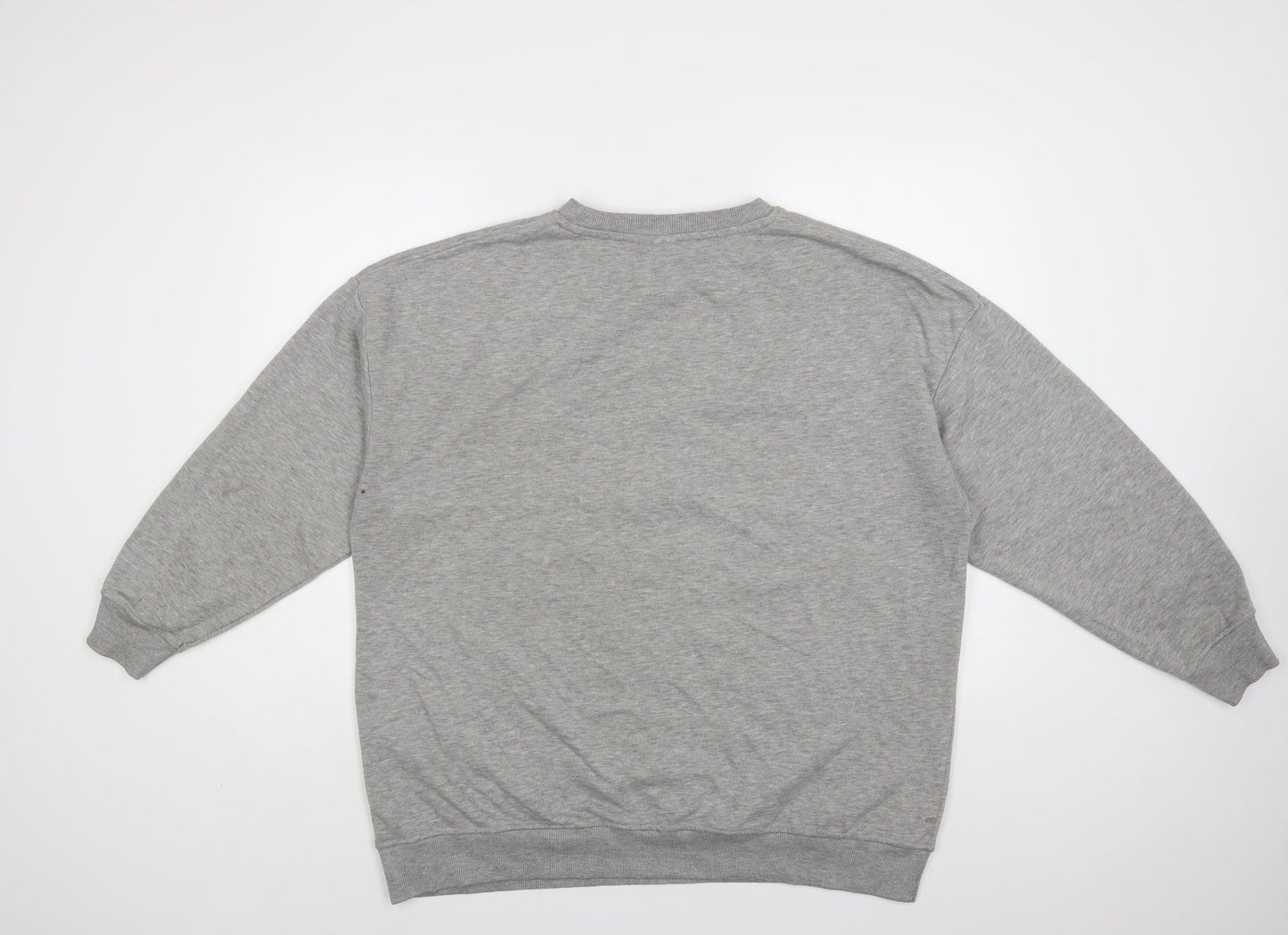 Primark Womens Grey Cotton Pullover Sweatshirt Size 10 Pullover - Mickey & Minnie