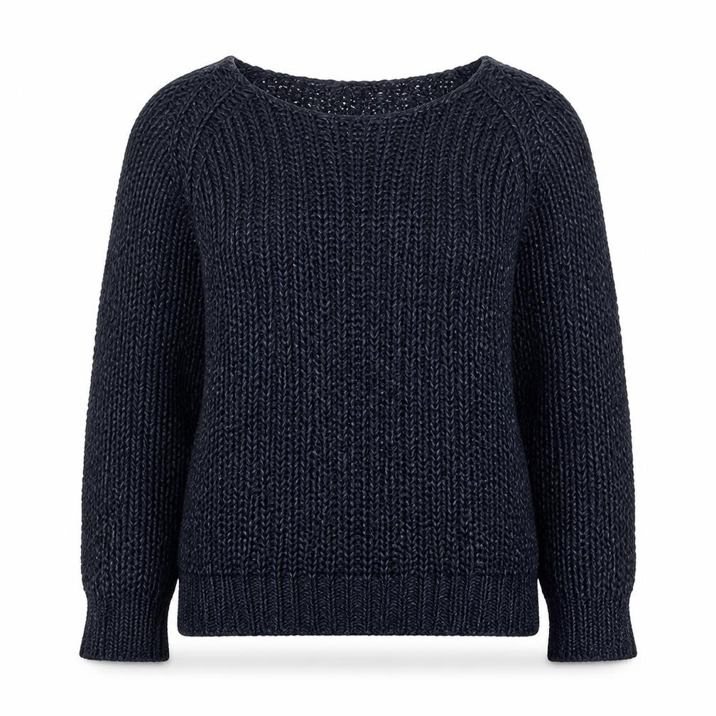 Store Twenty One Womens Blue Round Neck Acrylic Pullover Jumper Size M