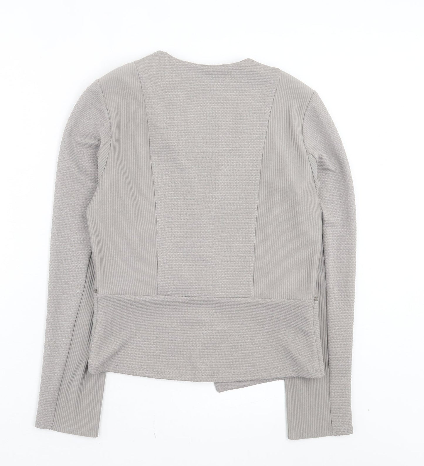 Paraphrase Womens Grey Jacket Blazer Size 10