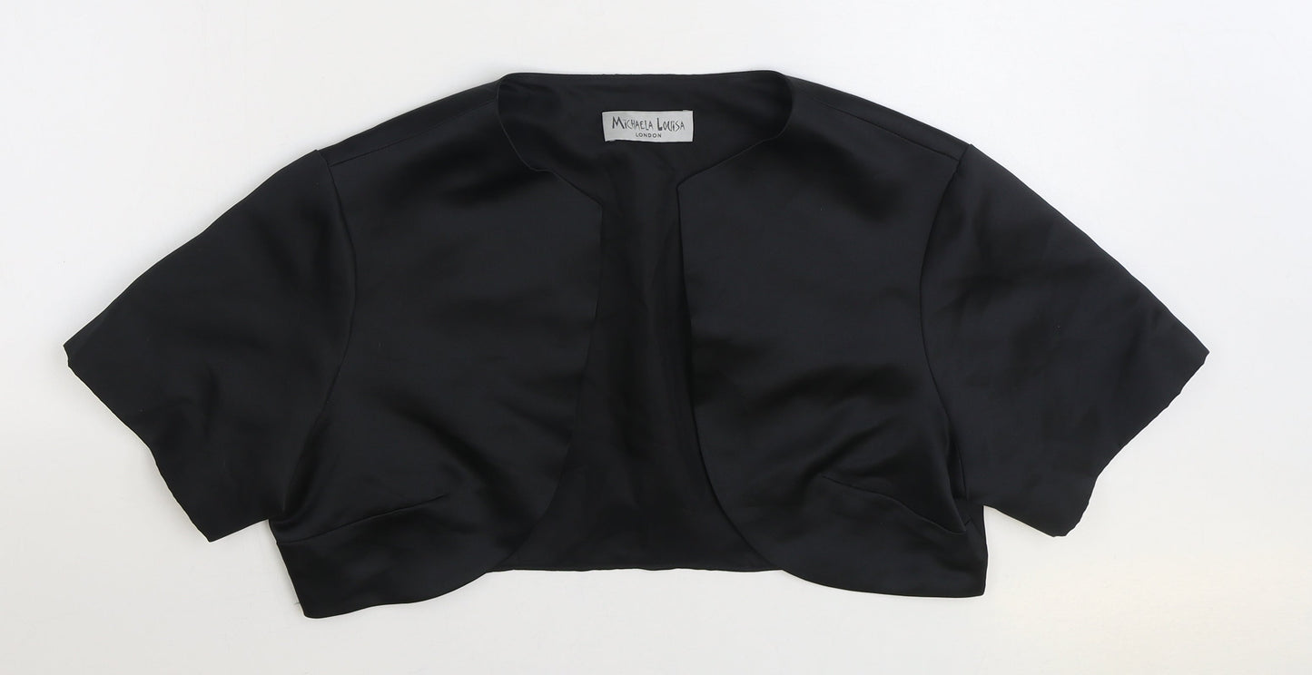 Michaela Louisa Womens Black Jacket Size S