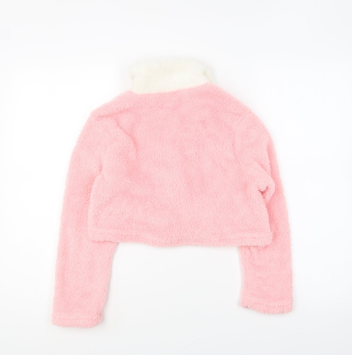 SheIn Girls Pink Jacket Size 10 Years Button