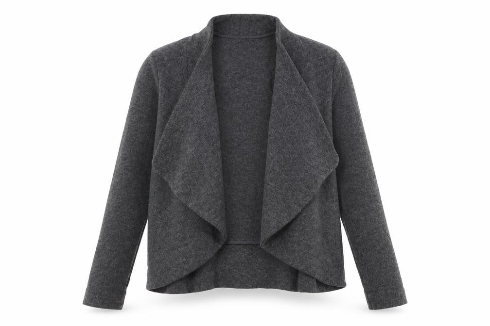 H&M Womens Grey V-Neck Acrylic Cardigan Jumper Size XS