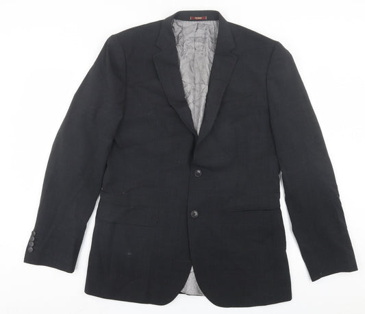 Raymond Mens Grey Wool Jacket Suit Jacket Size 40