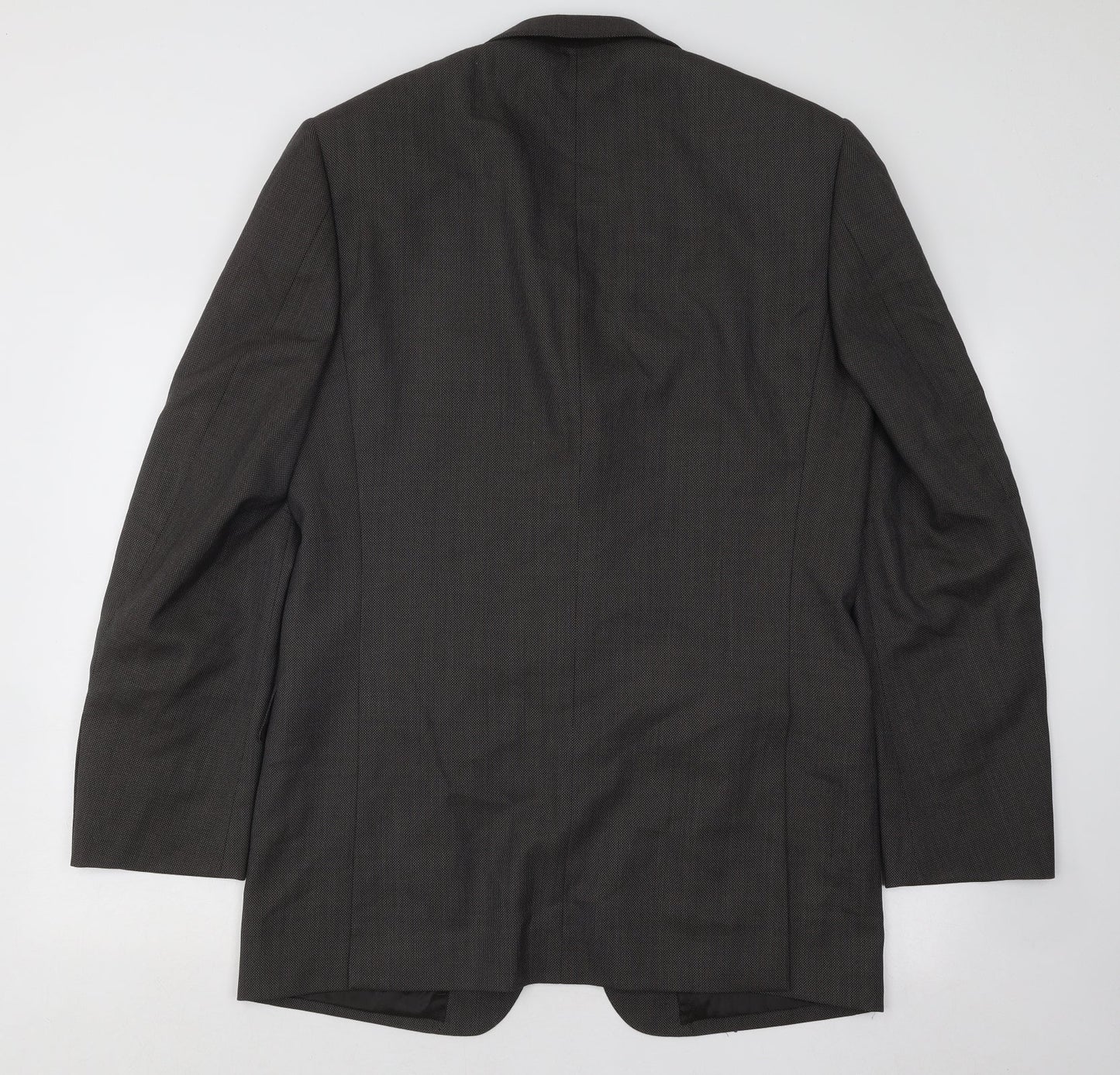 Marks and Spencer Mens Brown Polyester Jacket Suit Jacket Size 40