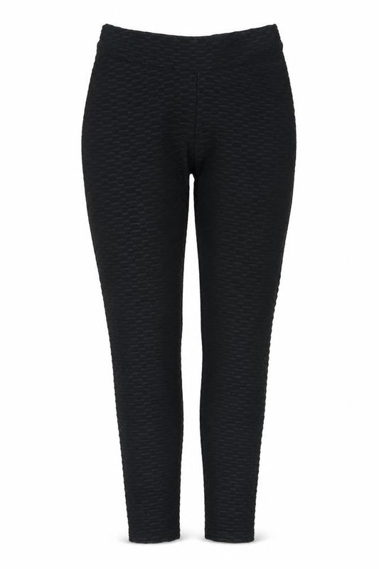 Miso Womens Black Polyester Jogger Leggings Size 10 L27 in