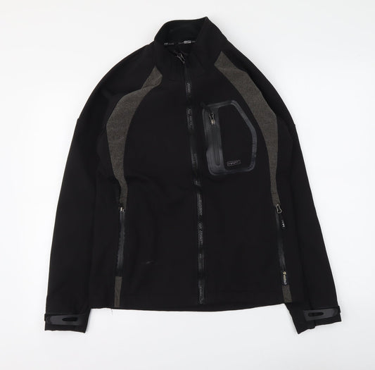 HART Womens Black Jacket Coat Size S Zip
