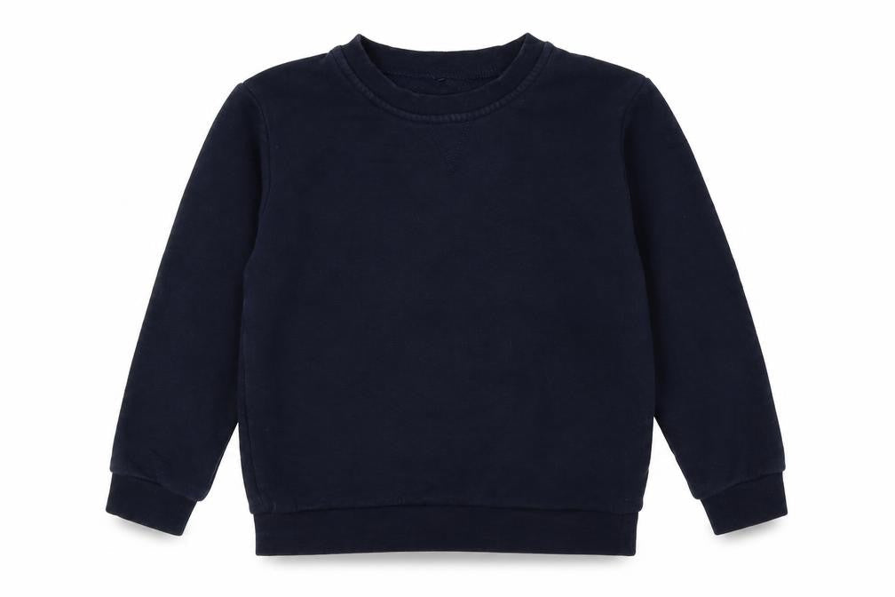 George Boys Blue Cotton Pullover Sweatshirt Size 5-6 Years