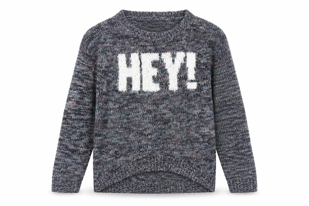 Tammy Girls Blue Round Neck Acrylic Pullover Jumper Size 12-13 Years Pullover - HEY!