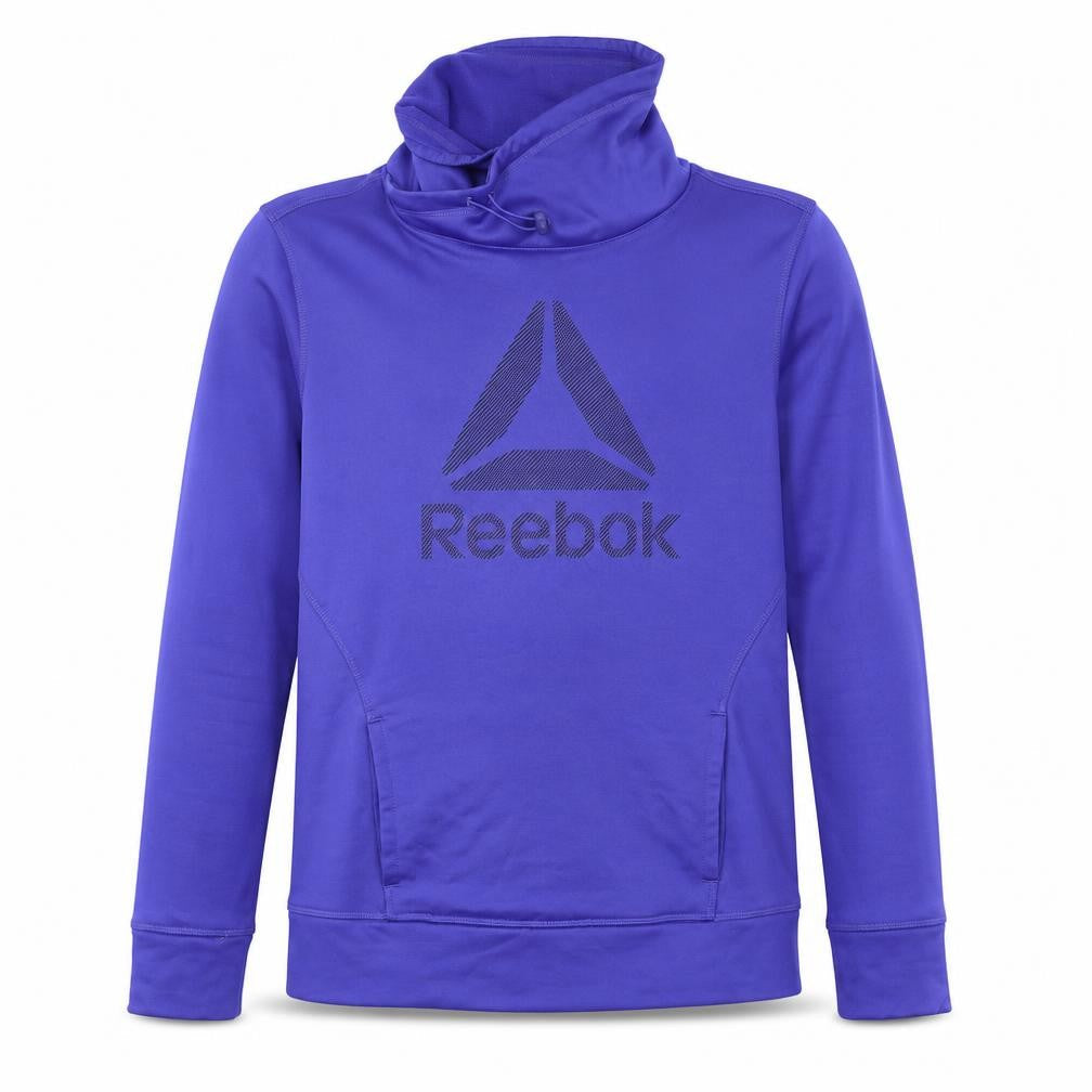 Mens UK S Regular Reebok Blue Pullover Sweatshirt