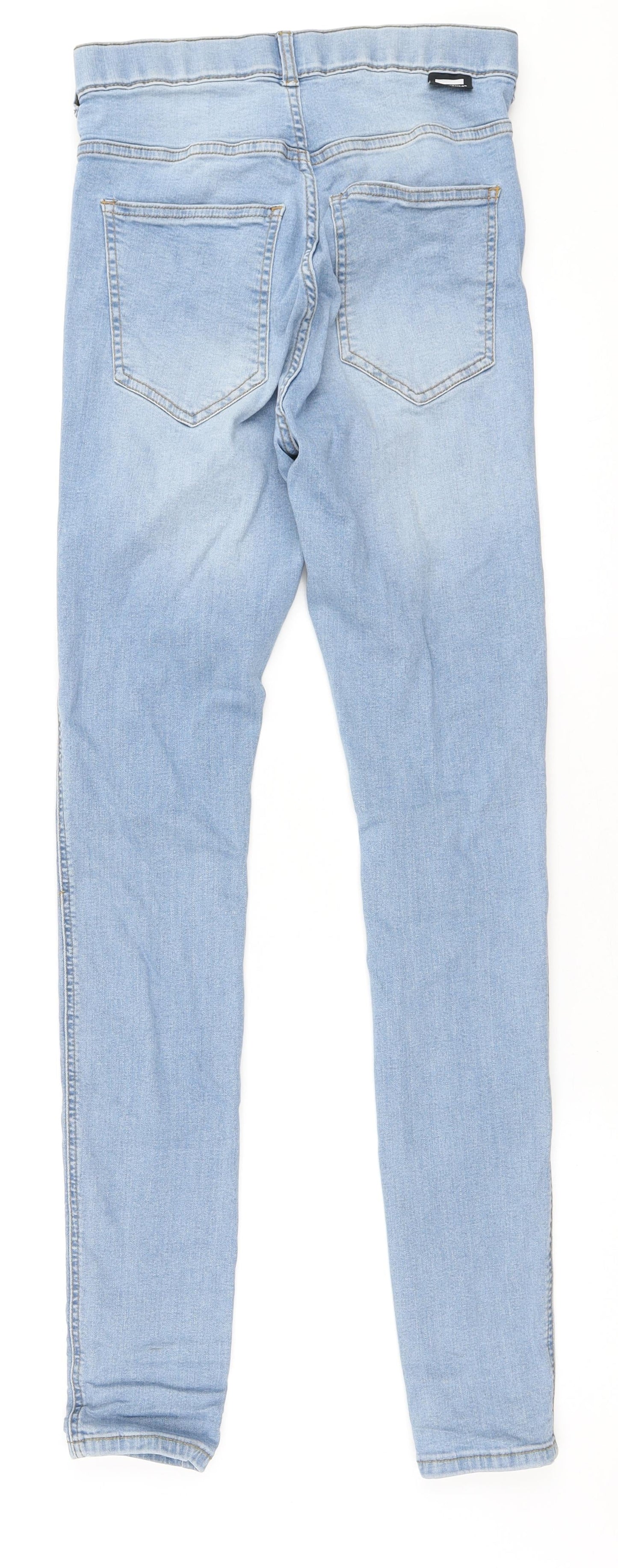 Dr. Denim Womens Blue Cotton Skinny Jeans Size 24 in L30 in Regular Zip
