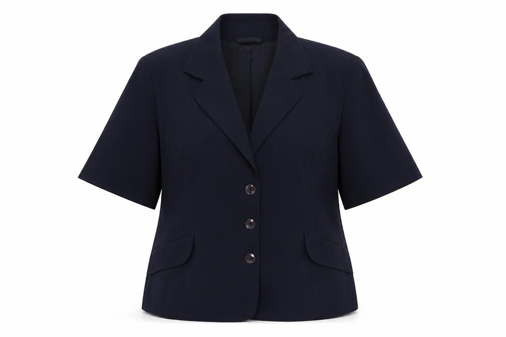 Mackays Blue Jacket Blazer Size 18 Button