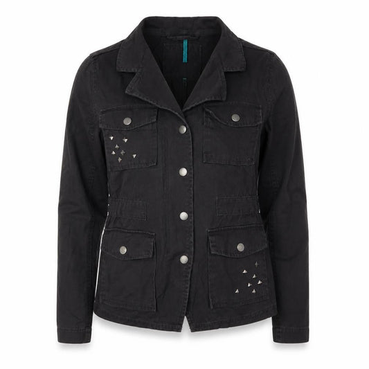 Mossimo Womens Grey Jacket Size S Snap