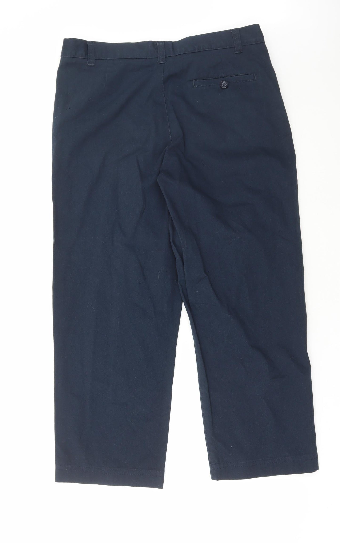 Cherokee Mens Cotton Chino Trousers Size 36 in L31 in Regular Button