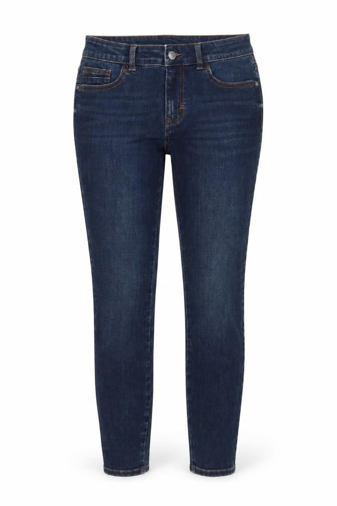 Preworn Womens Blue Polyester Skinny Jeans Size 30 in L28 in Regular Zip
