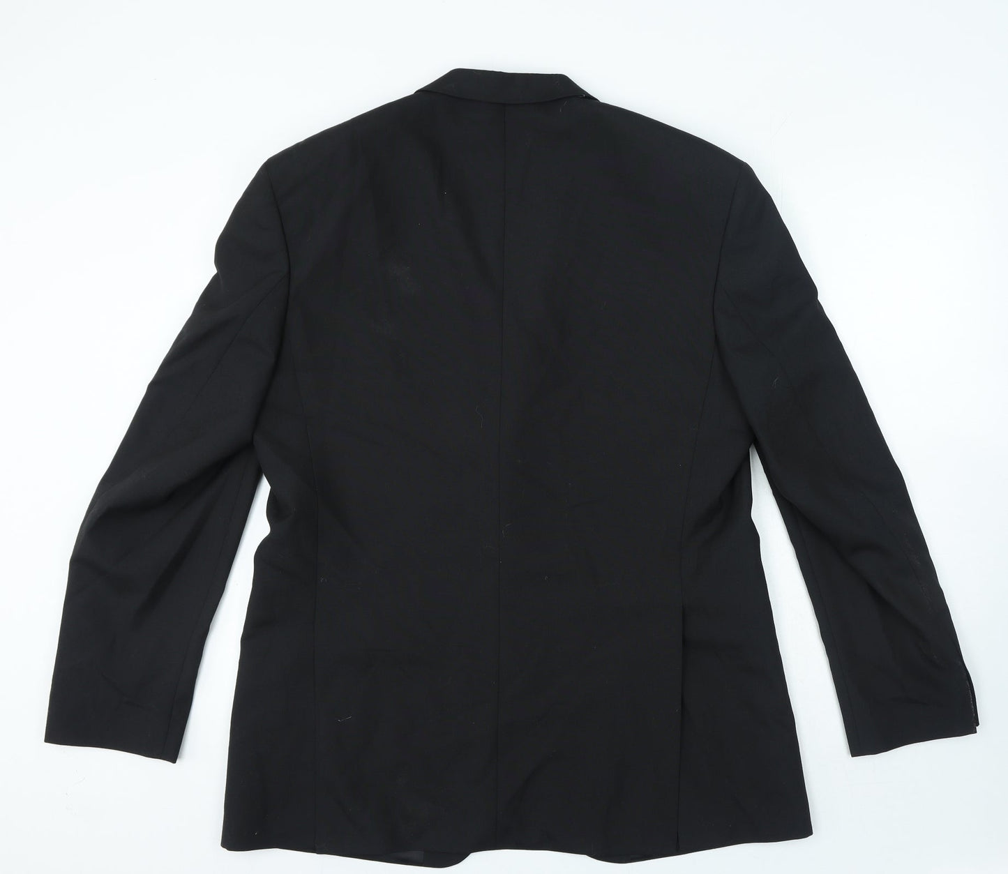 Jams Barry Mens Black Polyester Jacket Blazer Size L