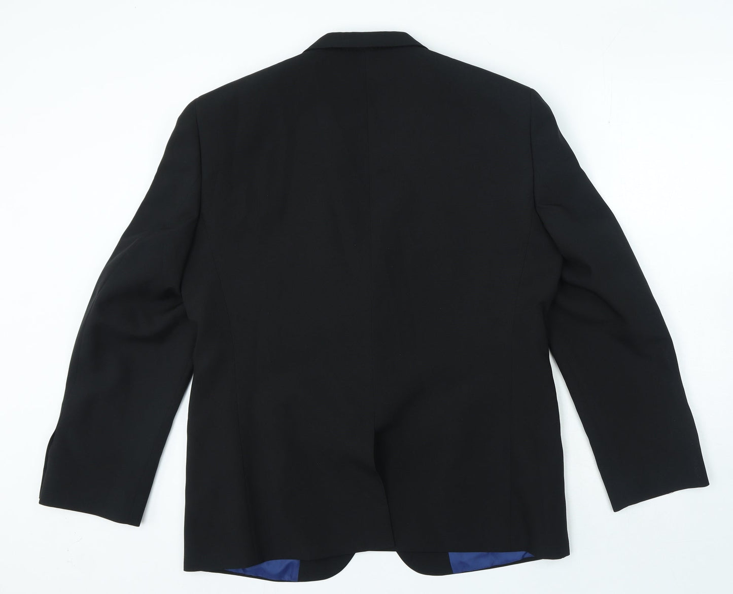 Taylor & Wright Mens Black Polyester Jacket Blazer Size 42 - Tailored Fit