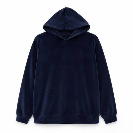 Preworn Womens Blue Polyamide Pullover Hoodie Size S Pullover