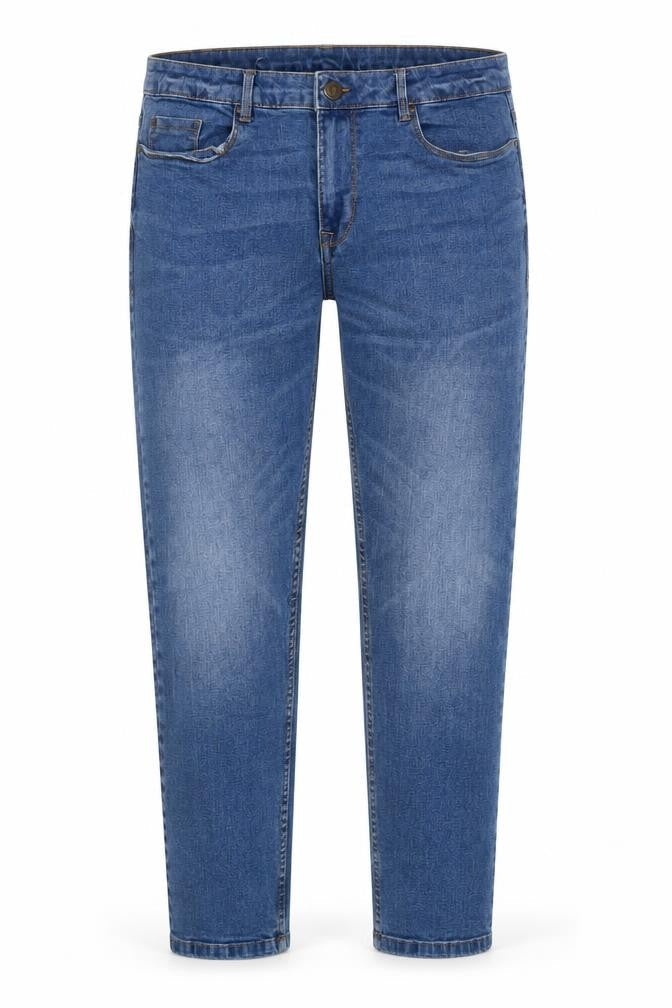 365 Womens Blue Cotton Skinny Jeans Size 34 in L26 in Regular Button