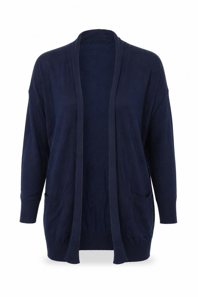 Originals Womens Blue V-Neck Viscose Cardigan Jumper Size M