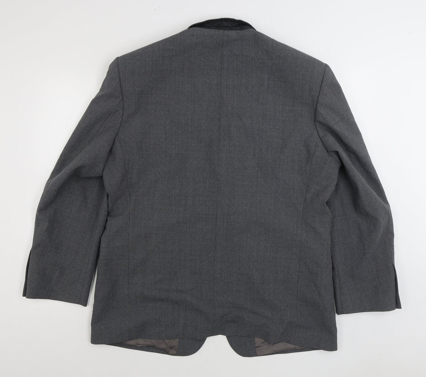 St Michael Mens Grey Wool Jacket Suit Jacket Size 44