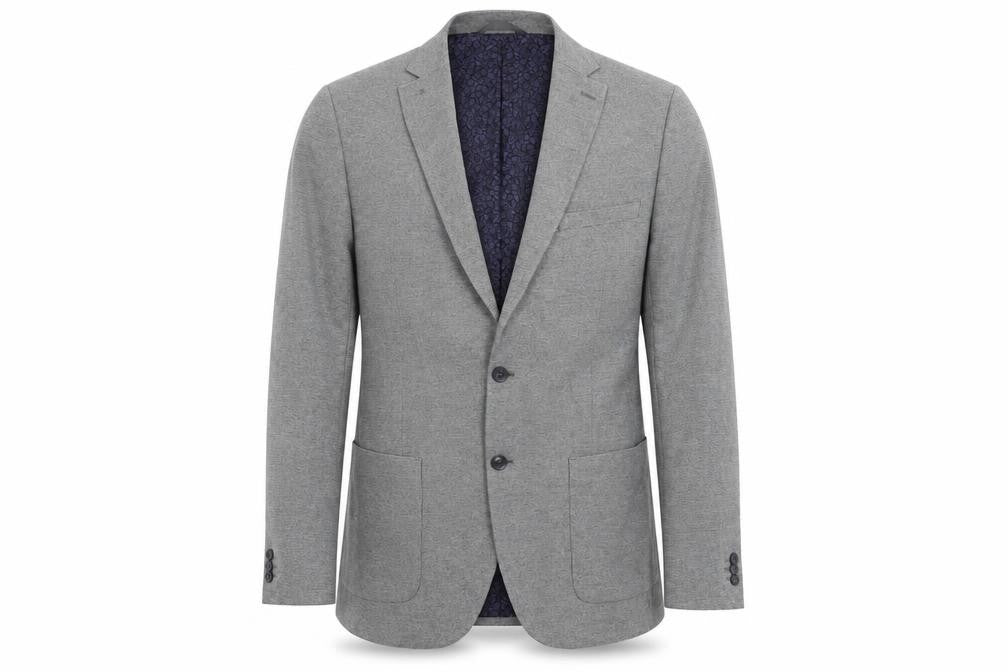 Marks and Spencer Mens Grey Polyester Jacket Suit Jacket Size 42