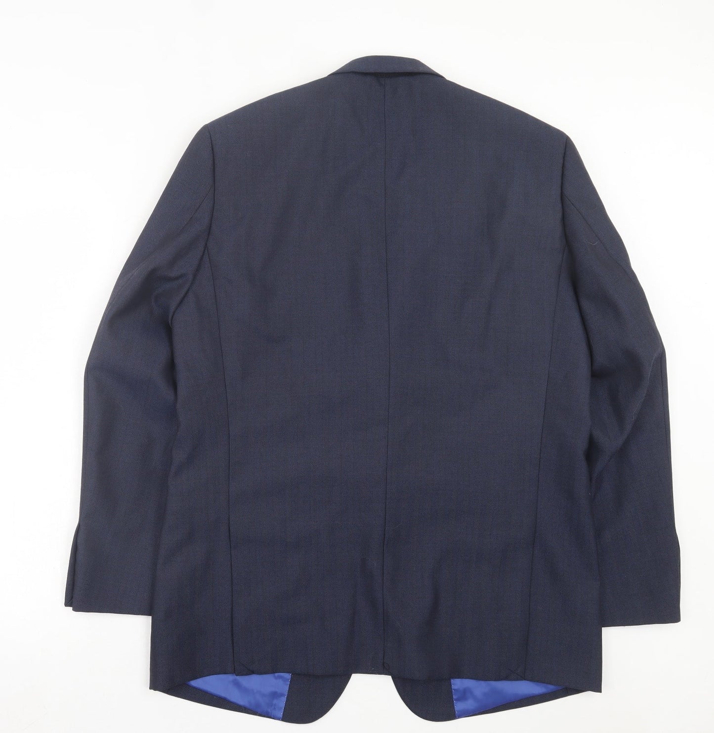 Skopes Mens Blue Polyester Jacket Suit Jacket Size 42