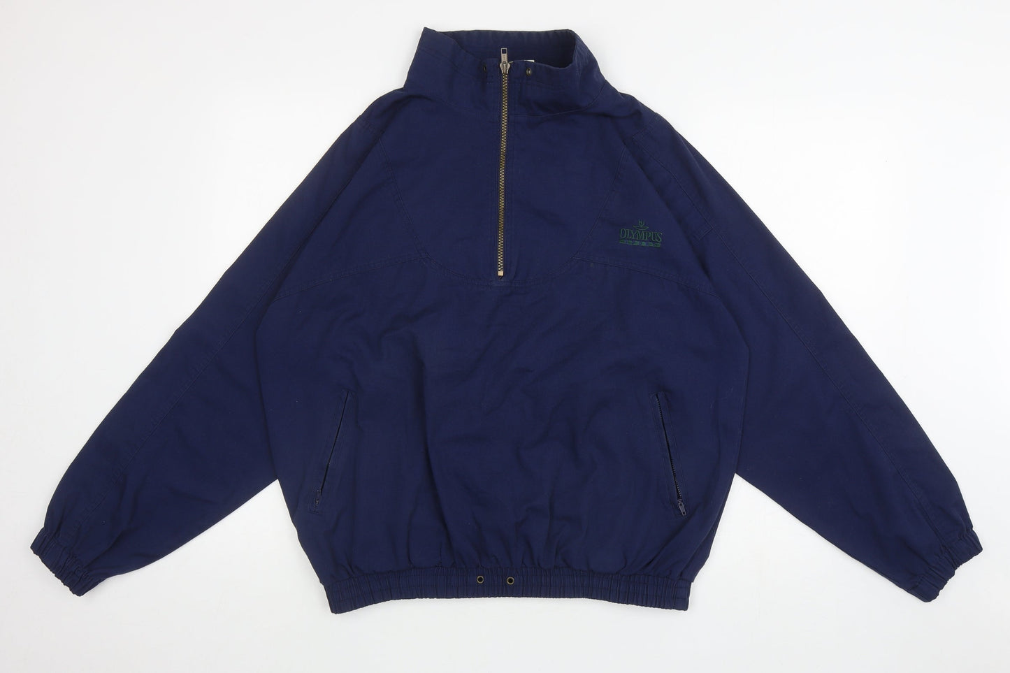 Olympus Mens Blue Jacket Size L Zip