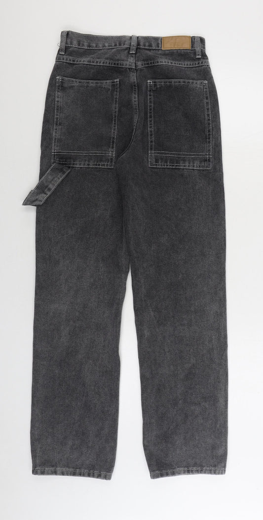 Feeling Womens Black Cotton Skinny Jeans Size 26 in L30 in Regular Zip