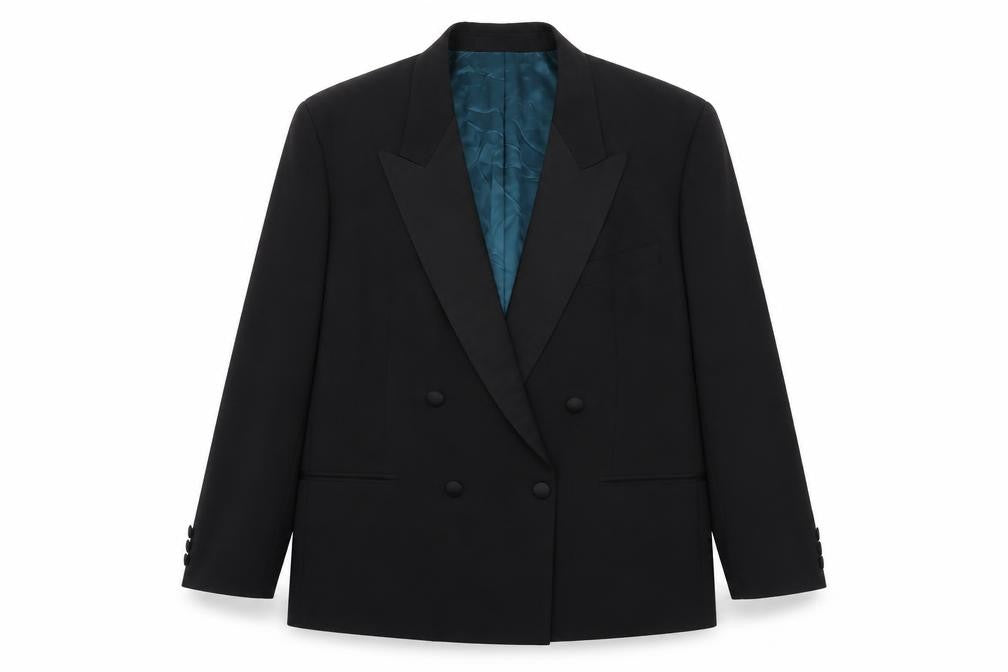Marks and Spencer Mens Black Polyester Jacket Suit Jacket Size M