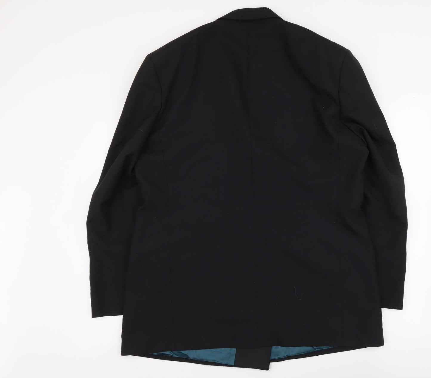 Marks and Spencer Mens Black Polyester Jacket Suit Jacket Size M