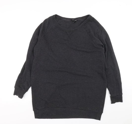 H&M Mens Grey Cotton Pullover Sweatshirt Size M
