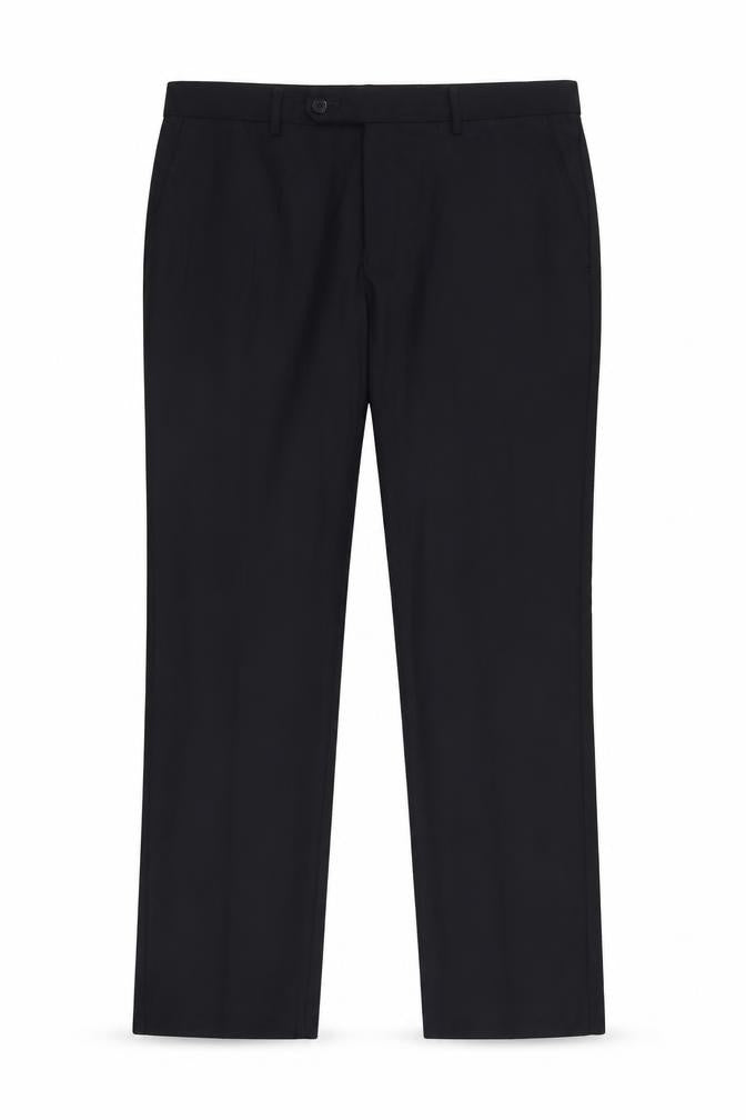 Cedarwood State Mens Blue Polyester Dress Pants Trousers Size 34 in L34 in Regular Button
