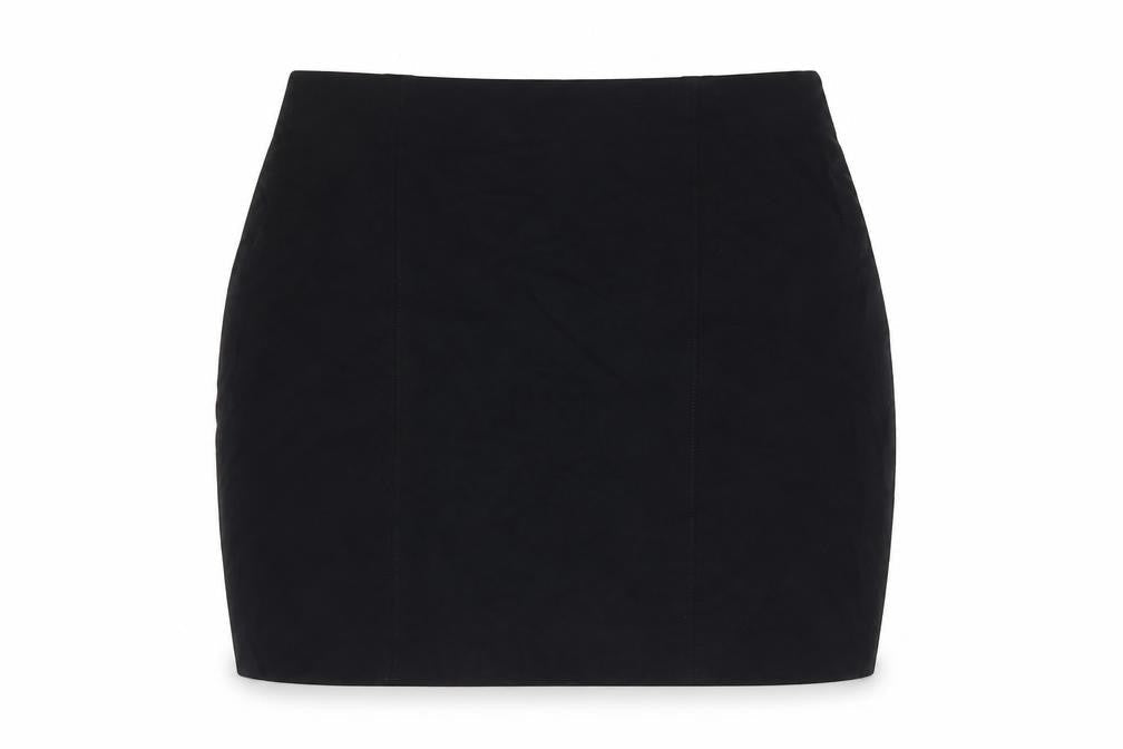Marks and Spencer Womens Black Viscose Bandage Skirt Size 10