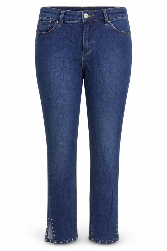 TU Womens Blue Cotton Skinny Jeans Size 12 L27 in Regular Zip