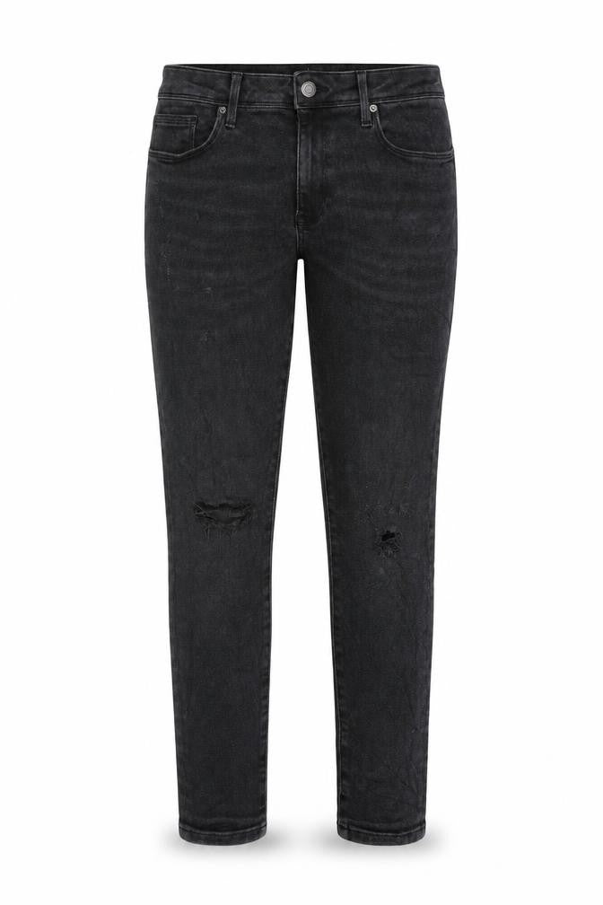 River Island Womens Black Cotton Skinny Jeans Size 30 in L26 in Regular Zip
