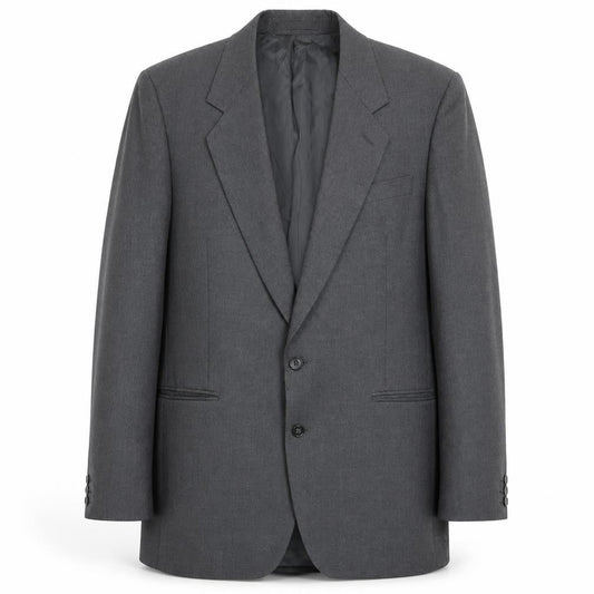 Mens 40 Chest Regular Dunn & Co Grey Two-Button