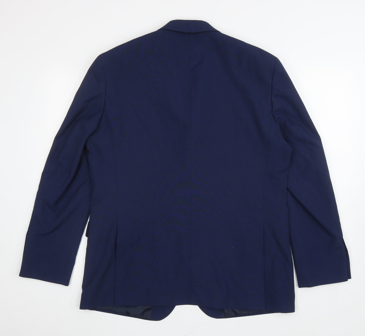 Debenhams Mens Blue Polyester Jacket Suit Jacket Size S