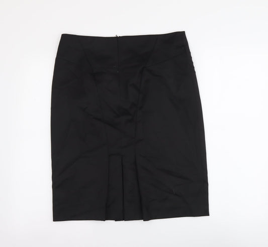 Principles Womens Black Polyester A-Line Set Size 14 Zip