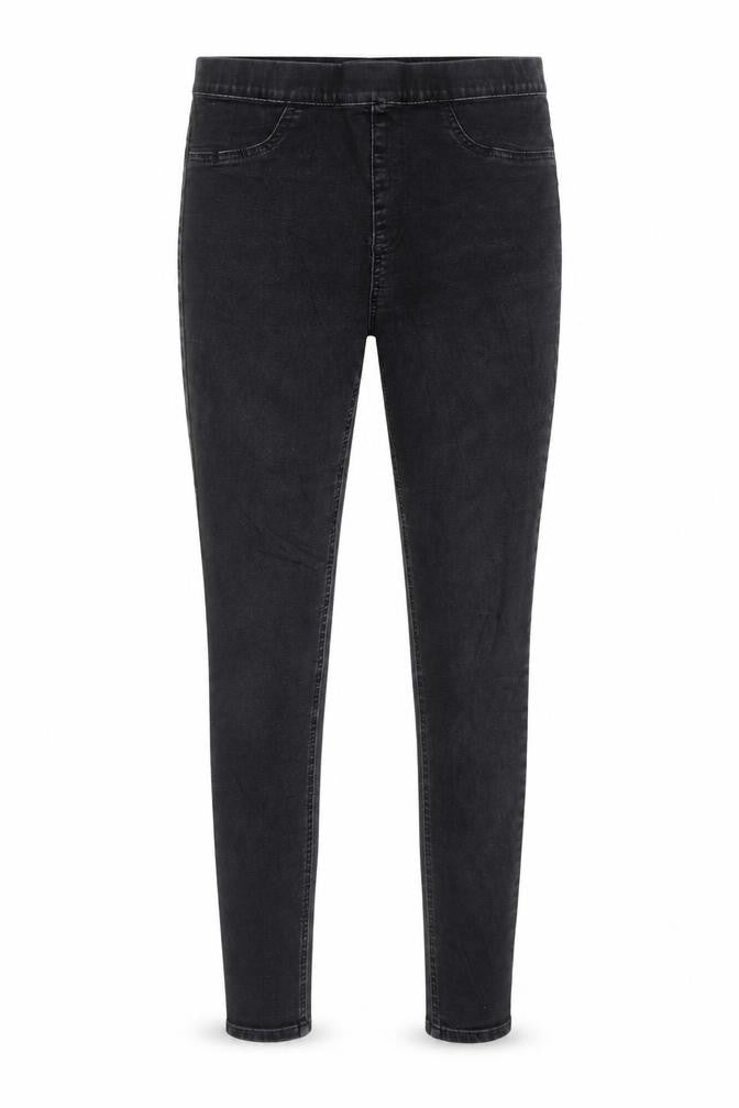 Marks and Spencer Womens Black Cotton Jegging Trousers Size 10 L27 in Regular