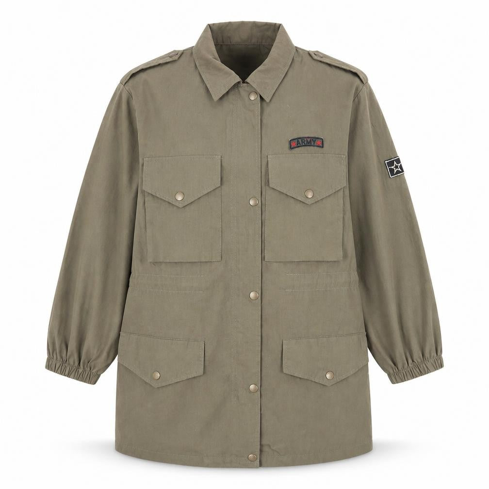 Tokyo Doll Womens Green Jacket Size L Zip