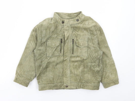Gap Boys Green Jacket Size 5 Years Button