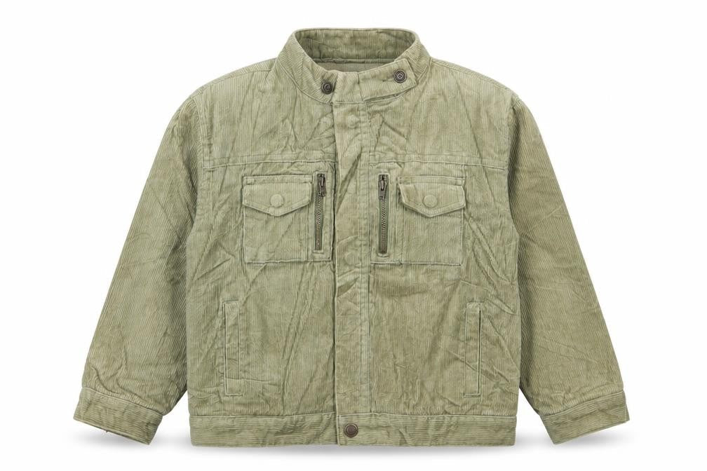 Gap Boys Green Jacket Size 5 Years Button