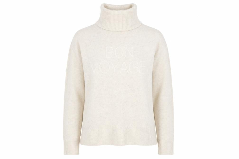 River Island Womens Beige Roll Neck Acrylic Pullover Jumper Size XS - Bon Voyage