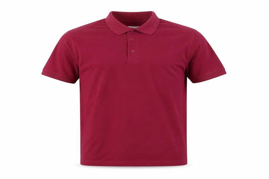 Antartex Mens Pink 100% Cotton Polo Size S Collared Button