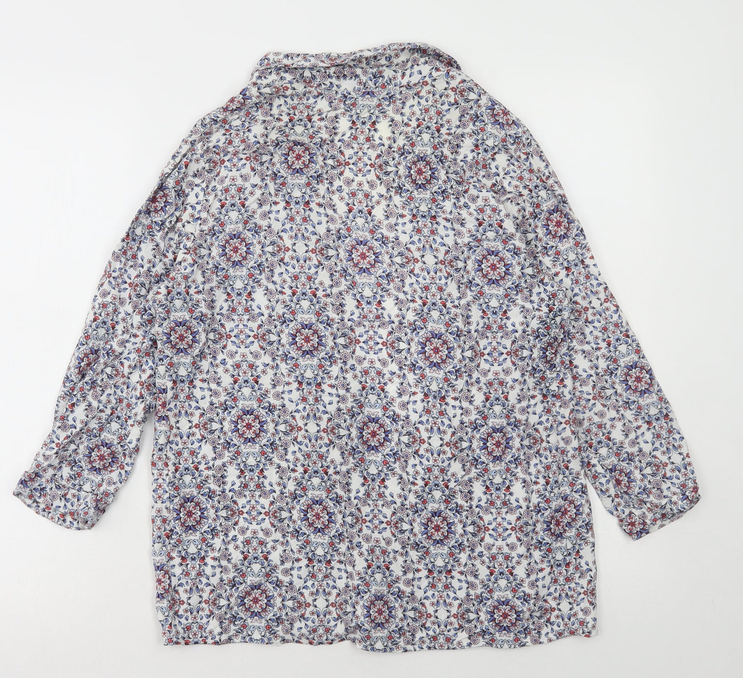 New Look Womens Multicoloured Floral Jacket Size 10